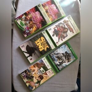 BUNDLE OF 6 XBOX/VIDEO GAMES